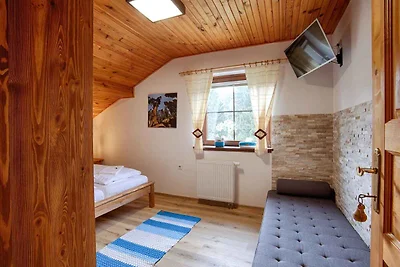 Ferienhaus mit Sauna mit Duschecke