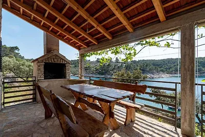 Ferienhaus mit Terrasse und Meerblick