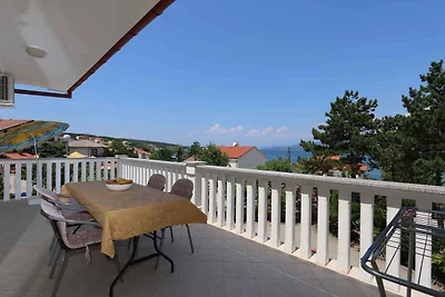 Ferienwohnung mit Balkon und Meerblick