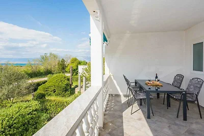 Ferienwohnung mit Garten und 400 m vom Strand