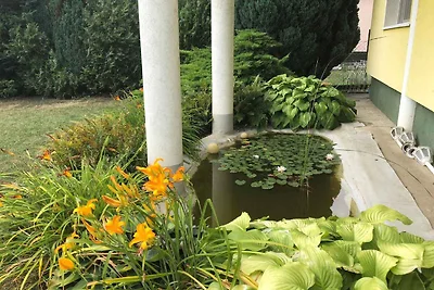 Ferienhaus mit Pool, Klima und moderner