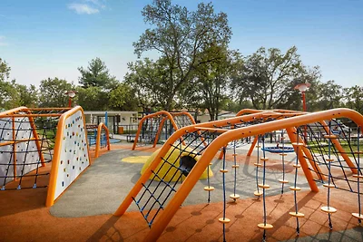 Mobilehome mit Klimaanlage und Terrasse mit