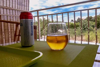 Ferienwohnung mit Klimaanlage und Balkon