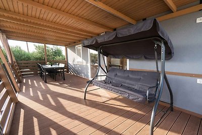 Mobilehome mit Pool und Grill