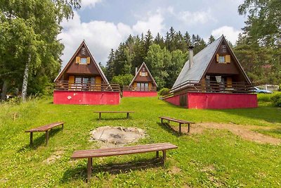 Hütte mit Aussicht auf Lipno See