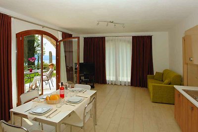 Ferienwohnung mit Blick auf den Gardasee