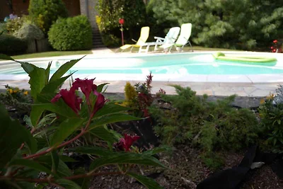 Ferienhaus mit Pool und Ausblick zum Balaton 