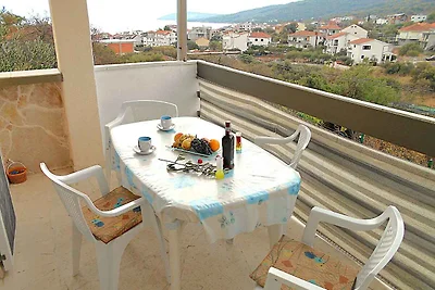 Ferienwohnung mit Meerblick 200 m vom Strand