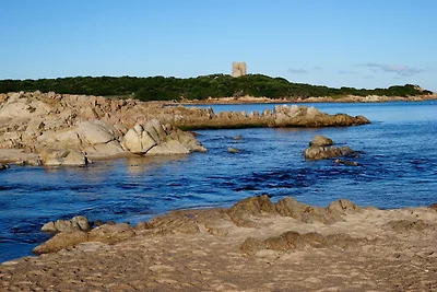 Studio mit Balkon und Aussenpool