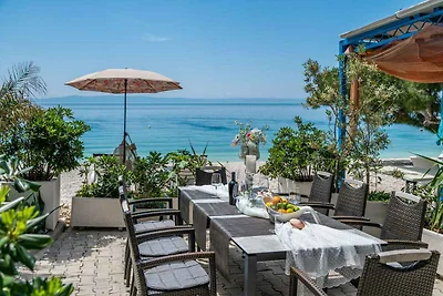 Ferienhaus am Meer mit Terrasse