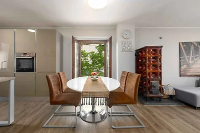 Ferienhaus mit Garten und Grill