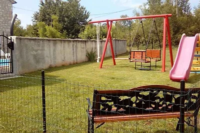 Ferienhaus mit privatem Pool und Aussendusche