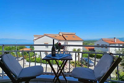 Ferienwohnung mit Balkon und Meerblick