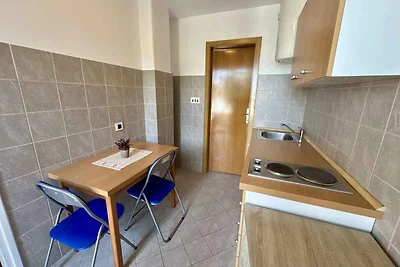 Studio mit einem Balkon direkt am Meer