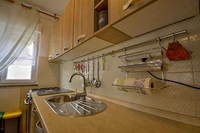 Ferienwohnung mit Terrasse in Meernähe