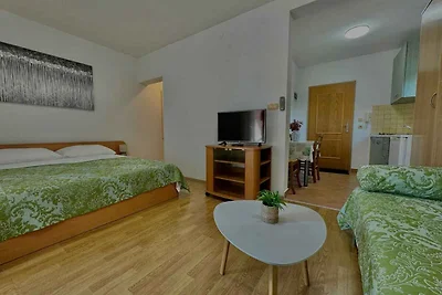 Studio mit Klimaanlage und Meerblick