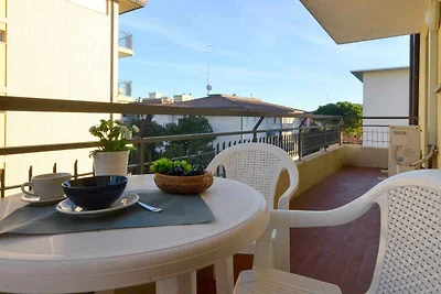 Ferienwohnung mit Klimaanlage und Balkon