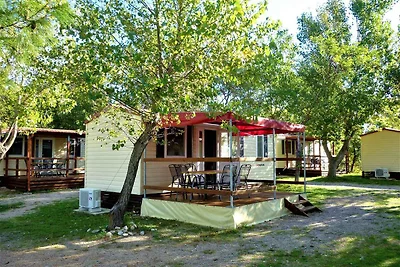 Mobilehome in einem Camp neben dem Strand