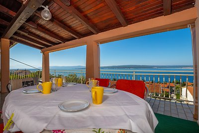 Ferienwohnung mit Meerblick und Klimaanlage