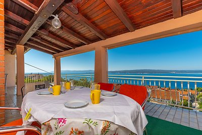 Ferienwohnung mit Meerblick und Klimaanlage