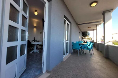 Ferienwohnung 80 m zum Strand mit Meerblick