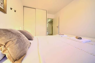 Ferienwohnung mit Terrasse in Strandnähe