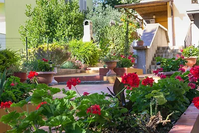 Komfortable Unterkunft Oleander mit Gartenbli