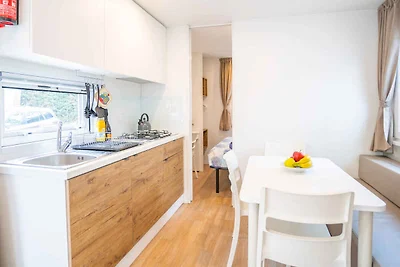 Mobilehome mit Klimaanlage, Terrasse und Pool