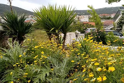 Komfortables Ferienhaus Nar mit Meerblick in 