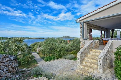 Ferienhaus mit Klimaanlage und Meerblick