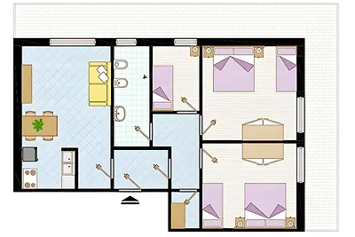 Vakantieappartement Gezinsvakantie Caerano di San Marco