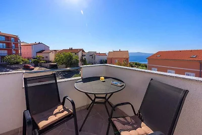 Studio mit traumhaftem Balkon und Meerblick