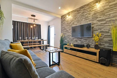 Ferienwohnung am Meer mit einem Balkon