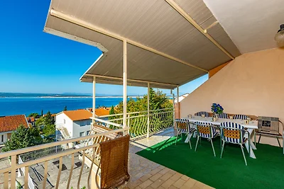 Ferienwohnung mit Meerblick und Klimaanlage