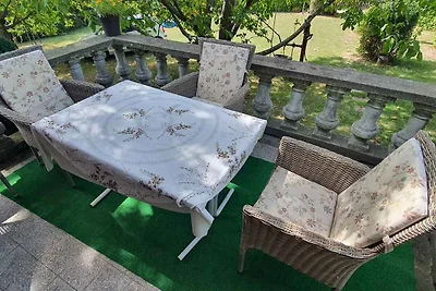 Ferienhaus mit Ausblick auf den See