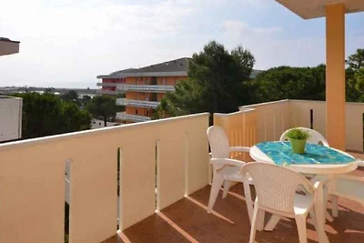 Ferienwohnung mit Klimaanlage und Balkon