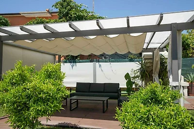 Ferienwohnung mit Garten zur gemeinsamen