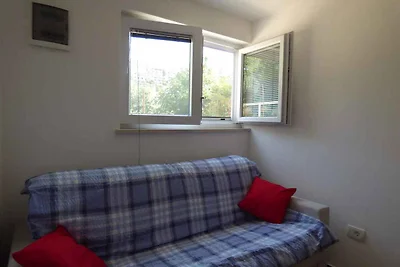 Studio mit Gemeinschaftsterrasse und Grill