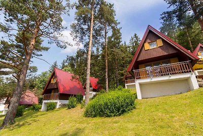 Hütte mit Aussicht auf Lipno See
