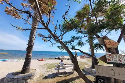Ferienwohnung 80 m zum Strand mit Meerblick
