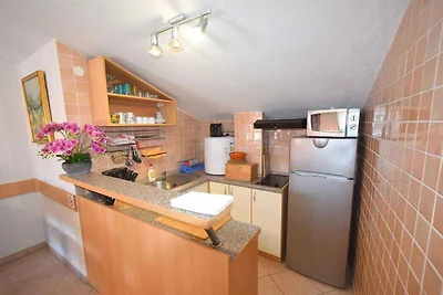 Ferienwohnung in Mansarde mit Meerblick