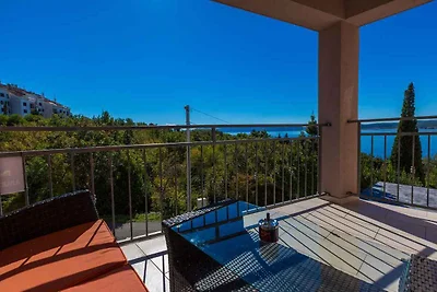Ferienwohnung mit Balkon und Meerblick