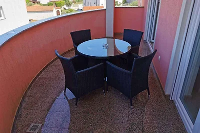 Ferienwohnung mit überdachtem Balkon