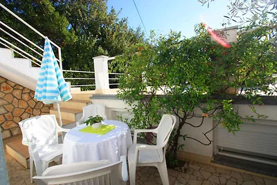 Ferienwohnung mit Terrasse in Strandnähe