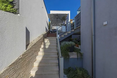 Ferienwohnung mit Whirlpool und Meerblick