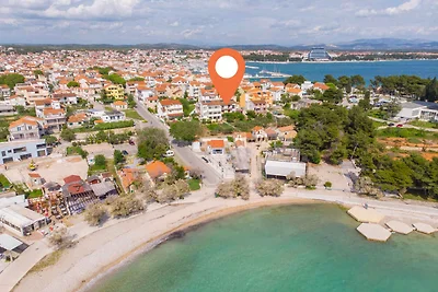 Komfortable Ferienwohnung Grgo mit Meerblick 