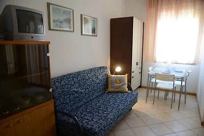 Studio mit Klimaanlage und Balkon