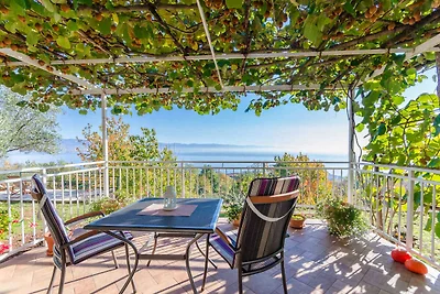 Ferienhaus mit Klimaanlage und Meerblick