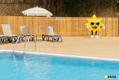 Mobilehome mit Klimaanlage, Terrasse und Pool