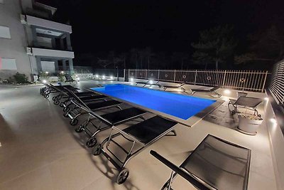 Ferienwohnung mit einen Balkon und Meerblick